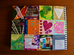 Another Page is Done in My Box-A-Day Art Journal