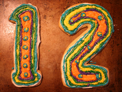 birthday cookies