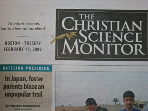 The Christian Science Monitor: Ready for the Next 100 Years