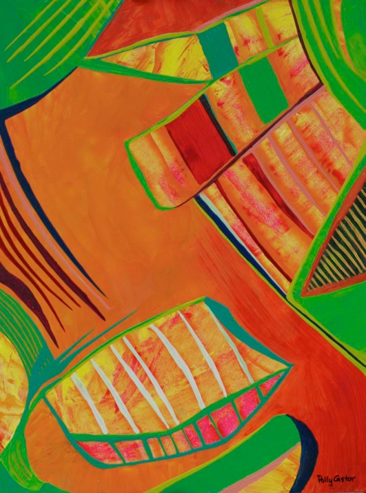 Painting by Polly Castor