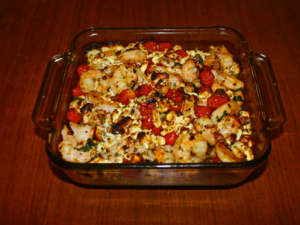 Recipe: Baked Shrimp with Tomatoes and Feta