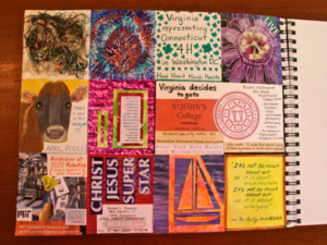 Another Page Done in My Box-A-Day Art Journal