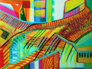 My New Acrylic Abstract