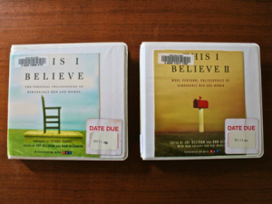 Book Review: This I Believe