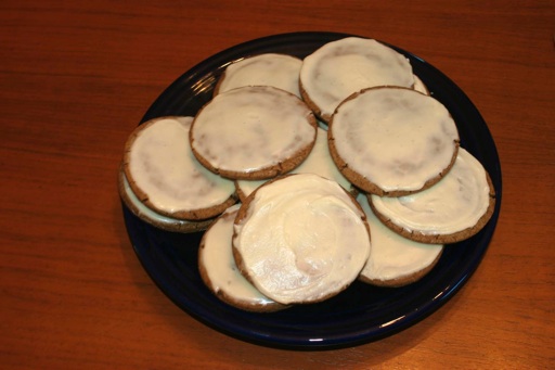 Birthday gingerbread cookies