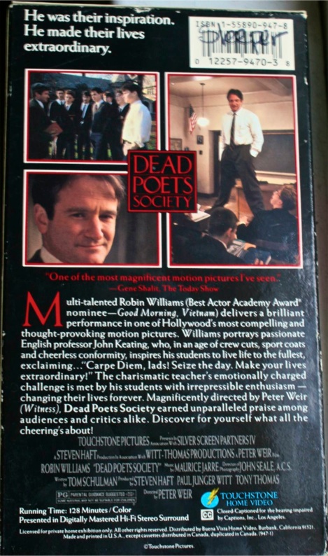 Dead Poets Society Review