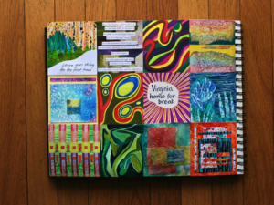 Sixteenth Page Done in My New Box-A-Day Art Journal