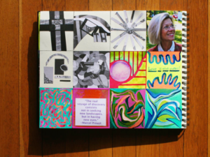 Twelfth Page Done in My New Box-A-Day Art Journal