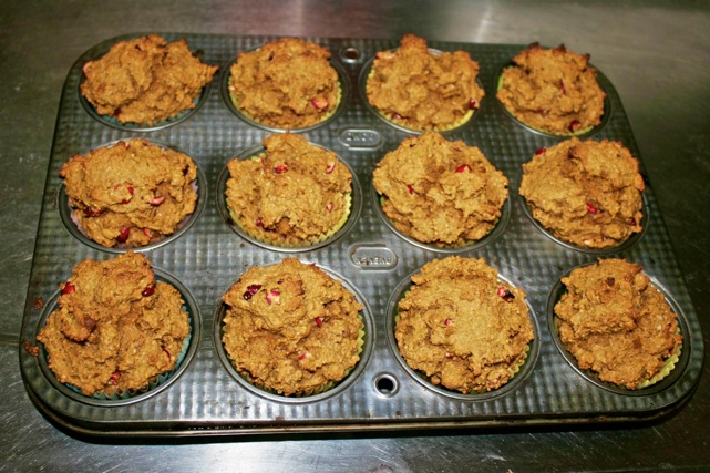 Pumpkin Cranberry Muffins