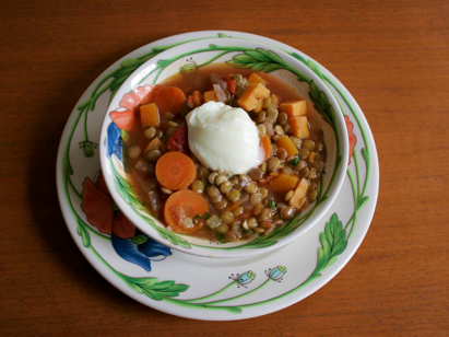 Lentil stew, Lentil and Sweet Potato stew