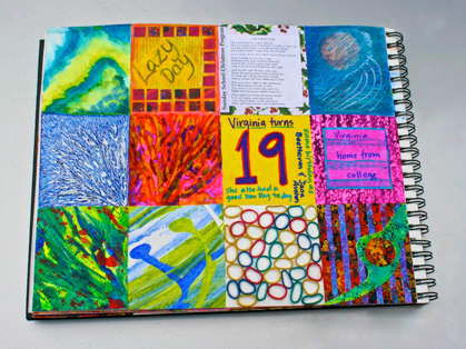 Box-a-day Art Journal