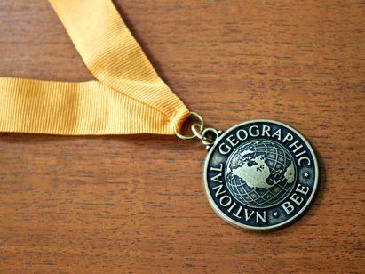 Geography Bee medal