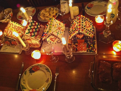 Christmas table