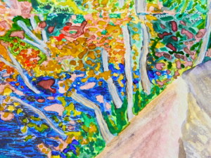 My Watercolor Sketch of a Gorgeous Day