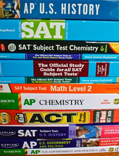 SAT prep books