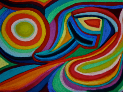 Polly Castor abstract art