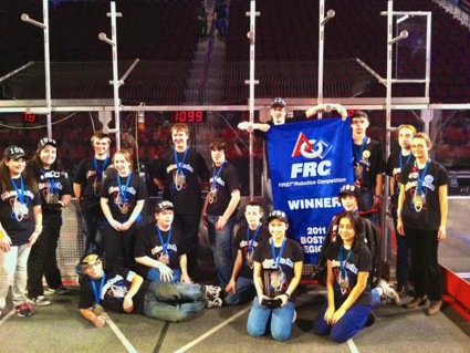 FIRST Robotics Boston Regional winners