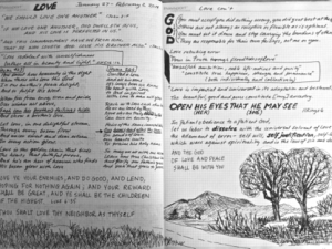 Journaling the Bible Lesson