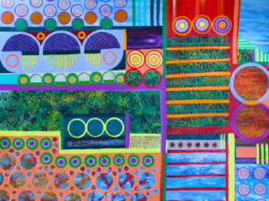 My New Abstract Painting: Locomotion