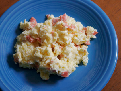 smoked salmon scrambled eggs