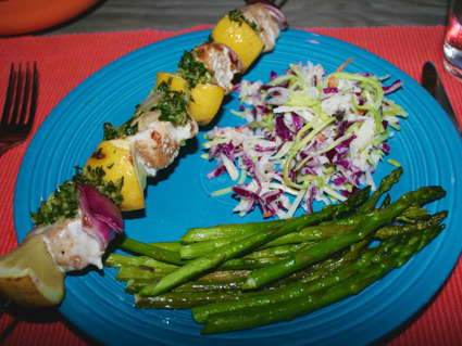 Swordfish Skewers