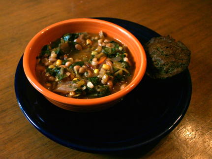 Soup with Swiss Chard