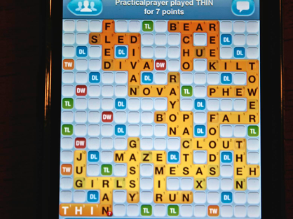 playing Words with Friends