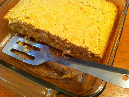 Sprouted Spelt Flour recipes, spelt cornbread