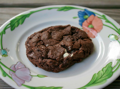 Triple Chocolate Chunk Cookies