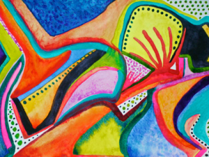 Two New Abstract Watercolors