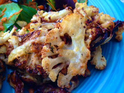 Parmesan Roasted Cauliflower