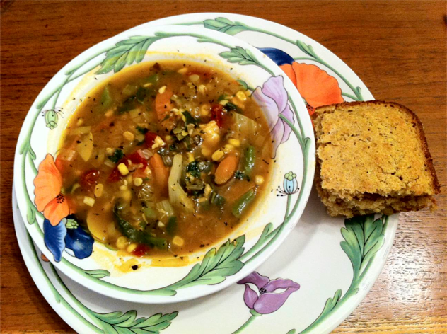 spelt cornbread