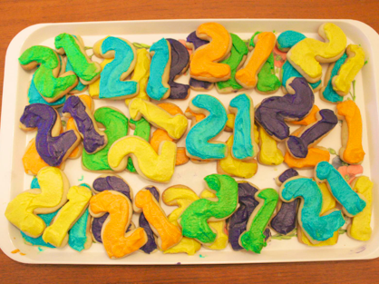 birthday cookie, 21st birthday cookie