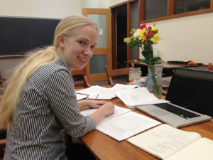 Our Daughter Finished Her Senior Essay!