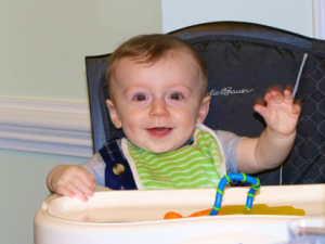 Delighted to Meet Our First Grand Nephew