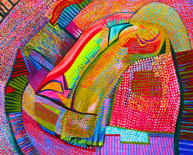 Polly Castor abstract art