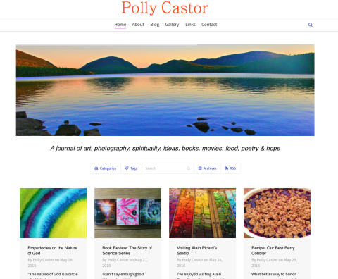 Polly Castor's website