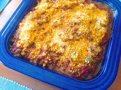 tilapia casserole, eggplant sauce recipe