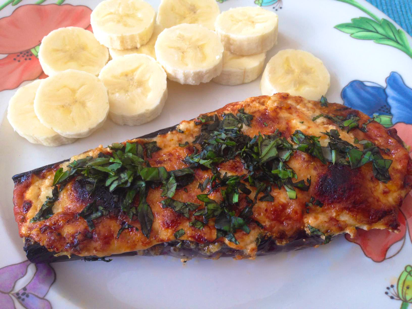 broiled eggplant parmesan, quick eggplant parmesan