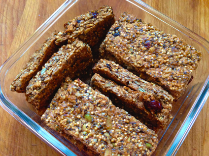 Quinoa Granola Bars