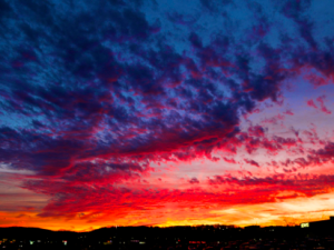 Last Tuesday’s Spectacular Sunset