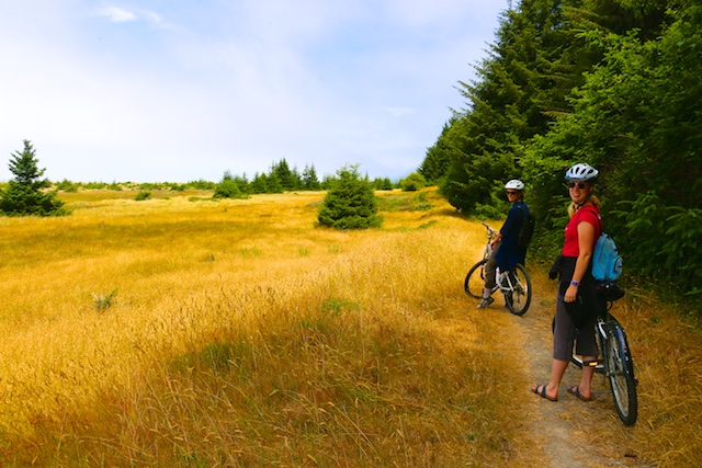 California coastal bike trail