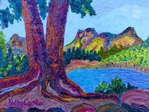Plein Air Oli Paintings Done in California