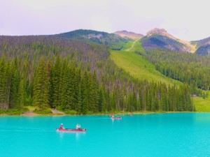 Catharsis While Canoeing on Emerald Lake