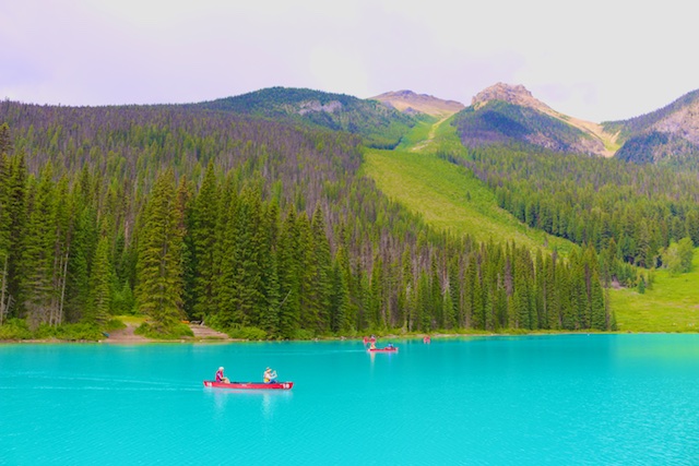 Canoeing in Emerald Late, Catharsis