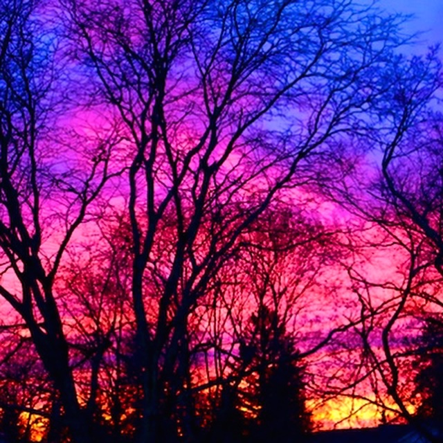 Awesome Sunset poem by Polly Castor