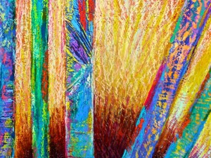 Two New Abstract Pastels