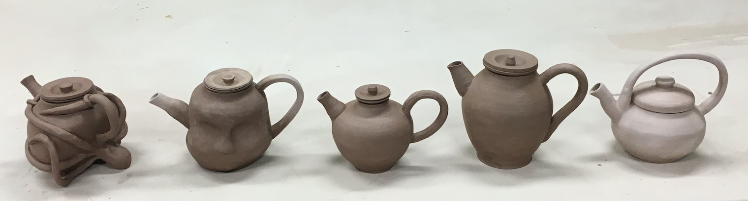 ceramic teapots