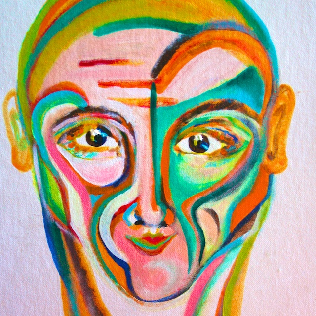 Abstracted Face by Polly Castor