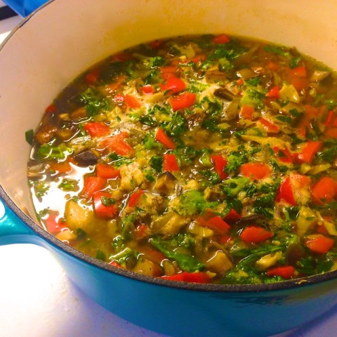 Cod and Veggie Soup